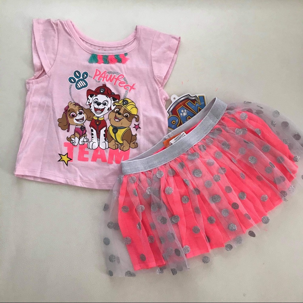 Nickelodeon paw patrol Cute skort Set 1000
